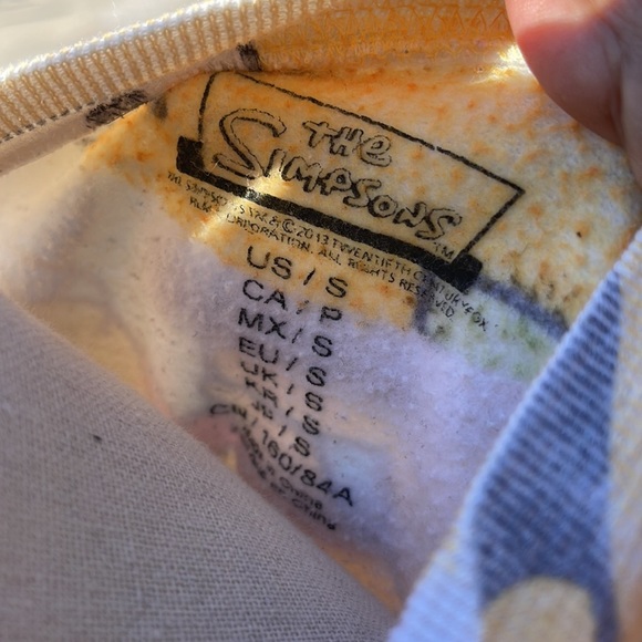 The Simpsons Sweater Winter Gear Sz Small Cartoon - Picture 5 of 6